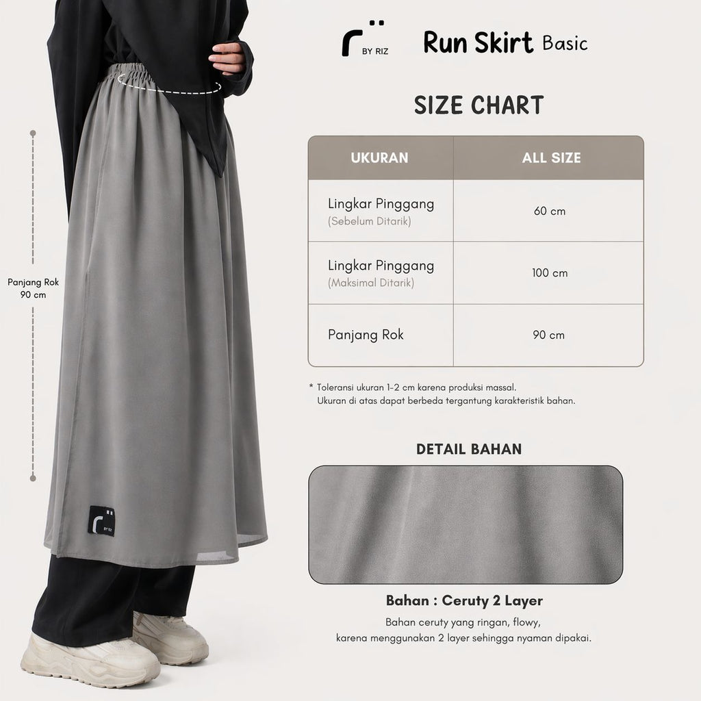 TA by TRZ - Run Skirt Basic