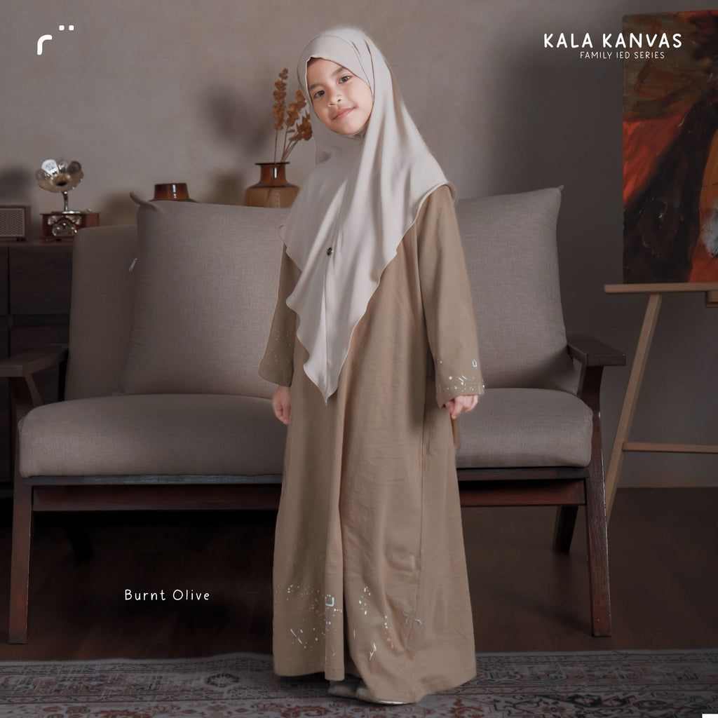 TA by TRZ - Gamis Anak Kala Kanvas