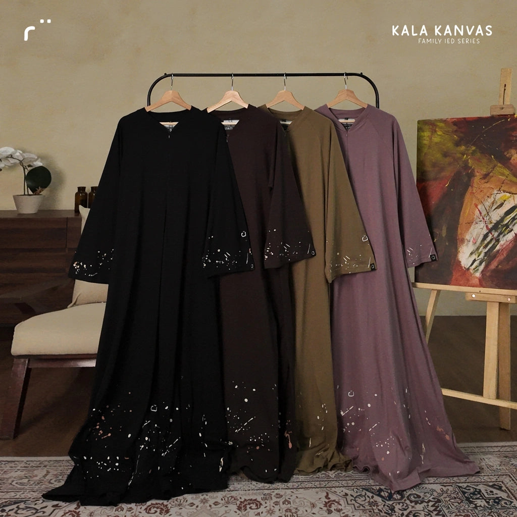 TA by TRZ - Gamis Dewasa Kala Kanvas