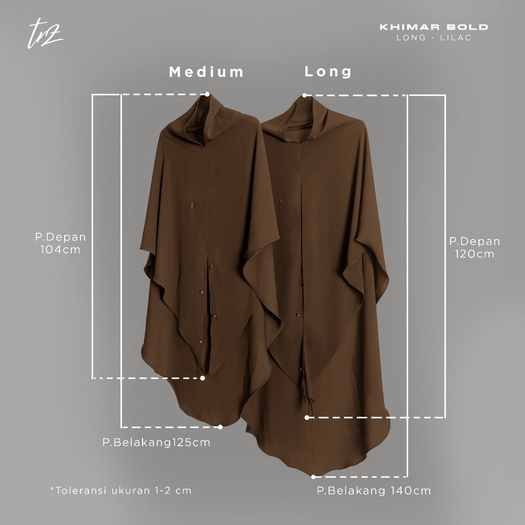 TRZ - Khimar Non Pad Bold