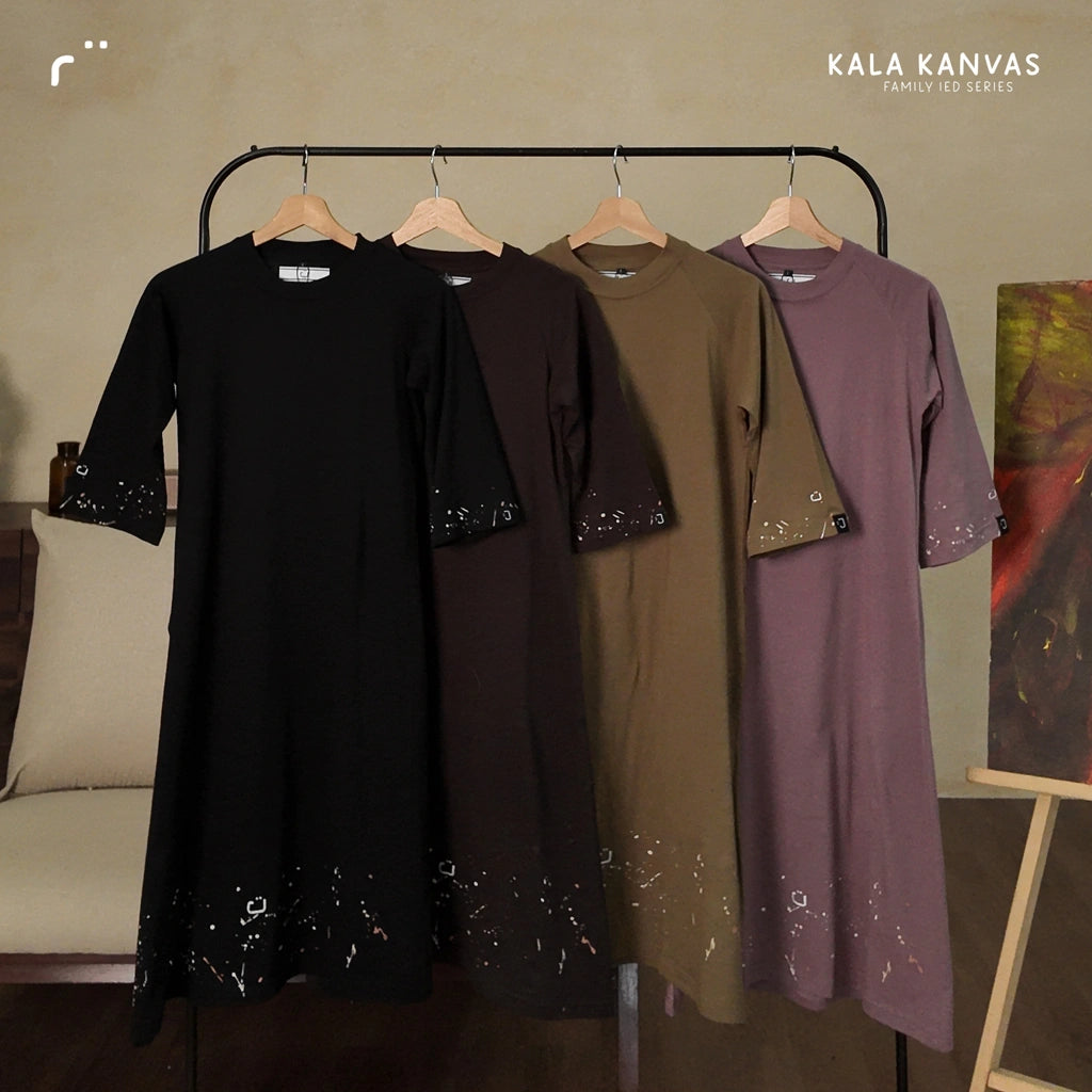 TA by TRZ - Gamis Anak Kala Kanvas