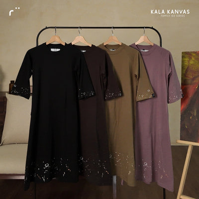 TA by TRZ - Gamis Anak Kala Kanvas