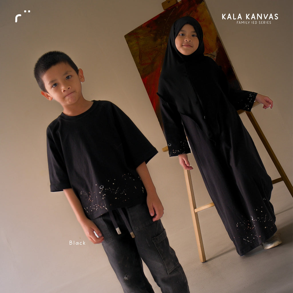 TA by TRZ - Gamis Anak Kala Kanvas