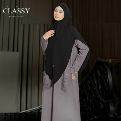 TRZ - Gamis Classy Hand Button