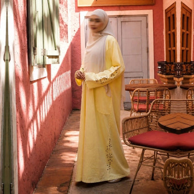 TRZ - Abaya Rosee