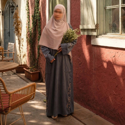 TRZ - Abaya Rosee