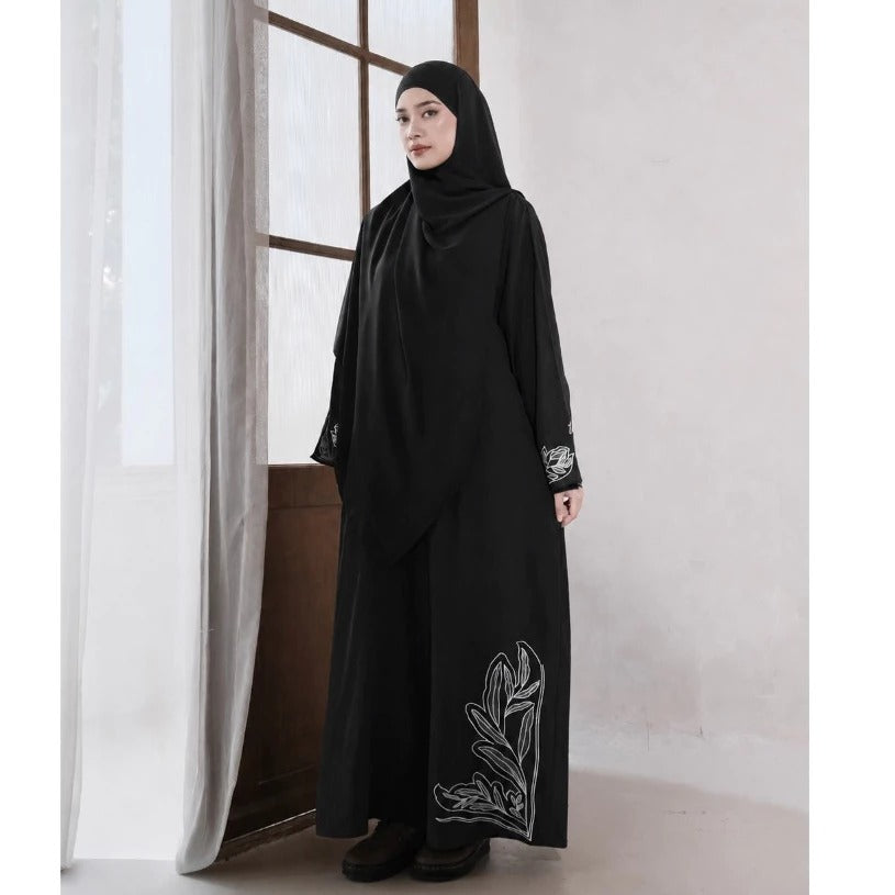 TRZ - Safina Noir Abaya