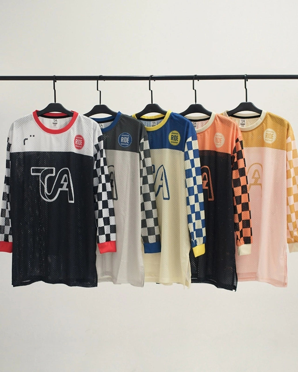 TA BY TRZ - Checker Mesh Tee Men