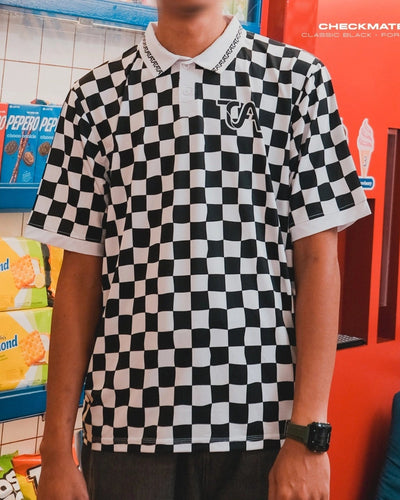 TA BY TRZ - Checkmate Men Series - Classic Black