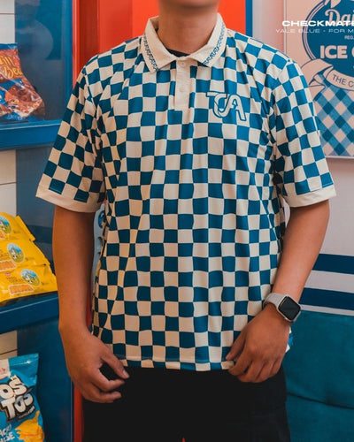 TA BY TRZ - Checkmate Men Series - Yale Blue Butter