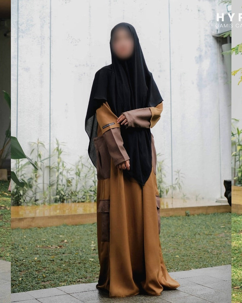 TA BY TRZ - Gamis Hype - Bronze Cappucino