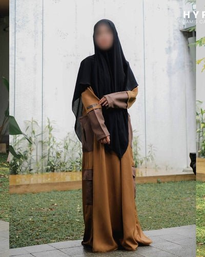TA BY TRZ - Gamis Hype - Bronze Cappucino