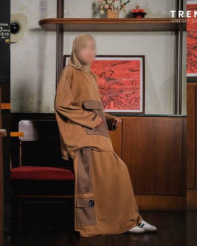 TA BY TRZ - One Set Trend - Mocca Mousse Brown